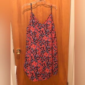 ⭐ 3 for $15 SHEIN Floral Dress - Red and Blue